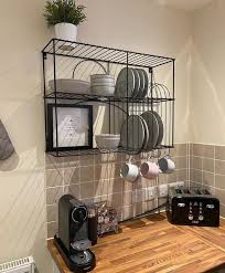 Maybe you would like to learn more about one of these? Gulli Extra Large Wall Mounted Kitchen Storage Rack Black Made Com