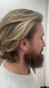 K.PATRICK. GUY LIGHTS AND STYLE. Remember frosted tips? They're back, but  in a more modern, less fratty version. Find out why today's guylights are  actually worth it. #guyhighlights #bestofbalayage ...
