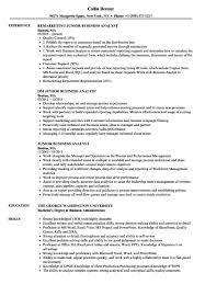 Junior Business Analyst Resume Sample Business Analyst Business Analyst Resume Business Analyst Career