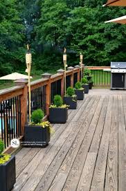 99 Deck Decorating Ideas Pergola Lights And Cement Planters 20 99architecture Deck Designs Backyard Backyard Decks Backyard