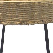 Shop our best selection of tray top coffee tables to reflect your style and inspire your home. Round Tray Top Woven Rattan Coffee Table With Tubular Legs Black And Brown Overstock 31798441
