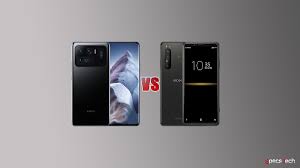 This one has a processor which has 8 cores, 8 threads, a maximum frequency of 2.8ghz. Xiaomi Mi 11 Ultra Vs Sony Xperia Pro Comparison Specs Tech