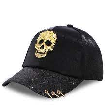 High Quality Baseball Skull Cap Skullflow Https Www Skullflow Com Collections Skull Caps Products High Qua Skull Fashion Skull Cap Baseball Caps Fashion