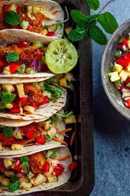 Take the steaks off the heat just before they're done. Fish Tacos With Pineapple Salsa My Sugar Free Kitchen