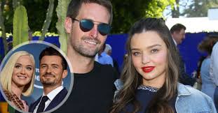 Miranda kerr is officially off the market after tying the knot with snapchat. Evan Spiegel Praises Miranda Kerr S And Orlando Bloom S Co Parenting Bounty Parents