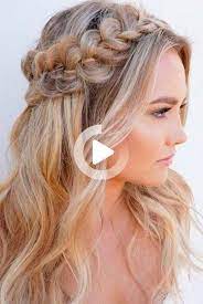 15 Half Up Half Down Hairstyles For Long Hair Hair Styles Easy Hairstyles Quick Medium Length Hair Styles Long Hair Styles Hair Styles Braids For Long Hair