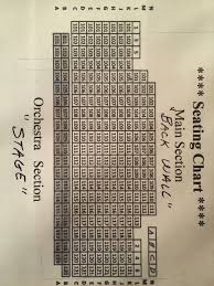 Seatingchart Act On Broadway