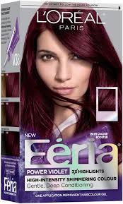 Before You Buy L Oreal Paris Feria Power Violet V38 Intense Deep Violet Hair Color 1 Kit Box Check Out 61 Influenster R Dyed Hair Box Hair Dye Burgundy Hair