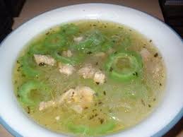 Kusina Ni Manang Chicken Sotanghon Soup With Ampalaya Bittermelon Chicken Sotanghon Soup Food Pinoy Food