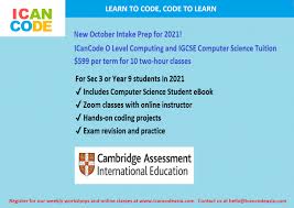 Applied computing is considered the intersection of information technology, computer science, and business. Icancode O Level Computing And Igcse Computer Science Tuition Tickikids Singapore