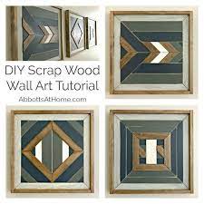 Diy Scrap Wood Wall Art Build Steps And Video Wood Wall Art Diy Wood Art Diy Wall Art Tutorial