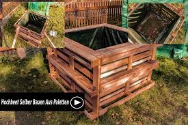 Wer sein hochbeet nicht selber bauen möchte, kann entweder auf einen bausatz oder auf ein fertiges modul zurückgreifen. Hochbeet Selber Bauen Aus Paletten Youtube