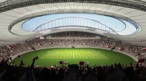 The national stadium sports complex (portuguese: Qatar 2022 World Cup Stadium Khalifa International Stadium Designboom Estadio De Futbol Qatar Copa Del Mundo