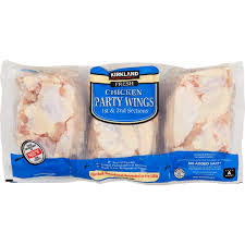 Chicken wings, don't put any salt. Kirkland Signature Chicken Party Wings 7 Lb Avg Wt Costco