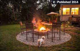 We supply everything for you to finish the gas fire pit by applying cement board and your own finish materials. Baptism By Fire Pit The New York Times