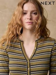 Women's White Henley Cotton Tops