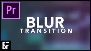 Gaussian Blur Transition Adobe Premiere Tutorial Youtube