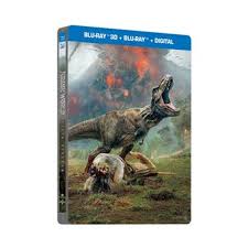 بعد مرور أربع سنوات على الدمار الذي جرى للحديقة الجوراسية فلم عالم الديناصورات: Jurassic World Fallen Kingdom 4k 3d 2d Blu Ray Steelbooks France Hi Def Ninja Pop Culture Movie Collectible Community