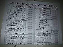 Kasur inoac ini terbuat dari busa yang tidak kempes selama 10 tahun dan harga kasur busa inoac ini tentu sebanding dengan kualitas yang akan anda dapat. Harga Kasur Inoac 2019 Ekafoaminoac S Blog