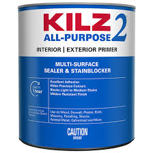 Kilz is useful for encapsulating building materials after visible mold and water stains are physically removed from the material; Kilz All Purpose Water Based Primer Interior And Exterior 946 Ml 20902c Rona