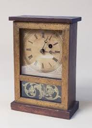 Miniature Antique Cottage Mantel Clock The Clock Is Very Small At 9 Inches Tall By 6 Inches Wide Although It Is Not Signed By An Mantel Clock Clock Antiques