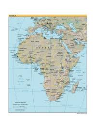 The atlas mountains is a range of mountains in the maghreb. Various Maps Showing How Big Africa Is