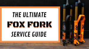 Fox Fork Lowers Air Spring Service Grip2 Damper Install