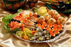 Each food served during this meal represents one of the 12 apostles. Zakuski Russia Traditional Christmas Food Christmas Food Christmas Dishes