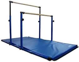 Gymnastics Adjustable Horizontal Bars Parallel Bars Uneven Bars Mat Combo Gymnastics Bar Gymnastics Equipment Uneven Bars