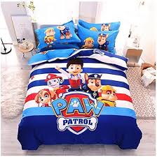 Peachy Baby Featuring Paw Patrol Bedding Set Queen King Twin Double Full Size Free Express Shipping 100 Cotton Car In 2020 Duvet Sets Paw Patrol Bedding Paw Patrol