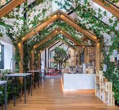 Coperaco Cafe New Jersey Usa Modern Tree House Cafe Interior Design Coffee Shops Interior