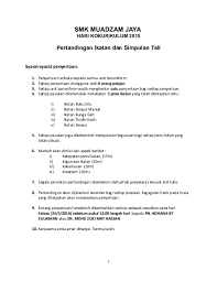 Untuk menahan tali tidak tercabut dari blok takal.lebih berguna kerana mudah dibuka. Doc Pertandingan Ikatan Roahana Sulaiman Academia Edu