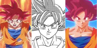 Dragon ball series (chronological order). Dragon Ball Super Every Time Goku Turned Super Saiyan God In Chronological Order