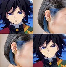 髪型 髪色 ヘアカラー トレンド 外国人風 透明感 グラデーションカラー インナーカラー ハイライトカラー ベージュ グレージュ アニメ anime キャラクター character ブルー カラフルヘア ヘアカラー 髪 色