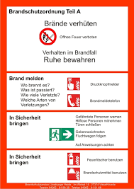 Brandschutzordnung teil b muster word : Brandschutz Und Arbeitssicherheit Luneburger Heide Teil A