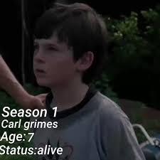 Cuantos Años Tiene Carl Grimes Este 2025