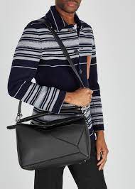 We did not find results for: Loewe Puzzle Large Black Leather Shoulder Bag Harvey Nichols