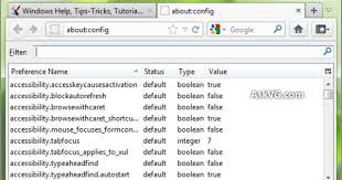 Access Mozilla Firefox About Config Png How To Apply Firefox Tips