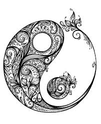 Yin Yang Mandala Coloring Pages Yin Yang Mandala Coloring Pages Yin Yang Coloring Sheet In 2020 Yin Yang Tattoos Yin Yang Art Mandala Design Art