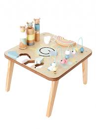 Activity Center Fur Kleinkinder Von Vertbaudet In Mehrfarbig Nur 2 95 Versand Spielzeug Jetzt Bei Ver In 2020 Baby Activity Table Kids Wooden Toys Montessori Toys