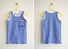 Determine how many stripes you want on the shirt front (they don't have to be symmetrical). Matching Stripes Like A Pro Seamwork Magazine