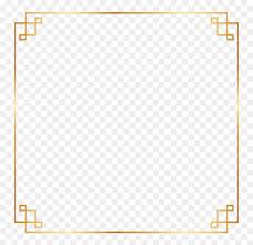 Multicolored border, color gold computer file, colored border, border, frame, png material png. Frame Border Gold Chinese Asian Ftestickers Gold Square Border Png Transparent Png Vhv