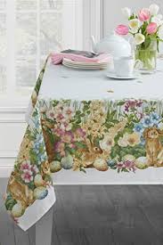 Blooming Bunnies Spillproof Easter Tablecloth Indoor Outd Https Www Amazon Com Dp B07g4k4jtr Ref Cm Sw R Easter Tablecloth Table Cloth Outdoor Tablecloth