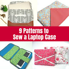 I just love this simple zippered laptop sleeve from design sponge. 9 Patterns To Sew A Laptop Case The Crafty Mummy