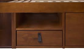 Bartly natural pine finish twin size trundle bed w storage drawers. Memomad Bali Storage Platform Bed Twin Size Caramel Memomad Store
