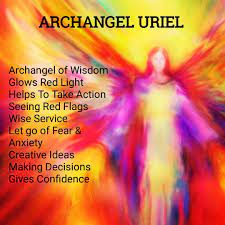 Elizabeth Ross On Instagram Archangel Uriel December 10 2018 If You Ve Been Praying To God And The Angels For Ideas Wisdo Archangel Uriel Archangels Uriel