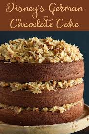 Disney S German Chocolate Cake Imperial Sugar German Chocolate Cake Recipe German Chocolate Cake Homemade German Chocolate Cake