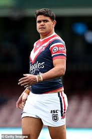 Latrell mitchell is an australian professional rugby league footballer who plays as a center, wing or fullback for the sydney roosters in the nrl. Indigenous Footy Star Latrell Mitchell Calls Out Troll Who Called Him A Filthy Black Maggot Daily Mail Online