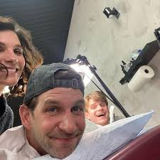 It was such a special time getting to tattoo my dad! It's not very often  you get to tattoo your own dad and is one of my favorite pieces I've done!  He's