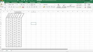Ich habe eine excel tabelle in word 2007 eingefügt für eine rechnungsvorlage. Tabelle Mit Schrager Kopfzeile In Word Einfugen Microsoft Community